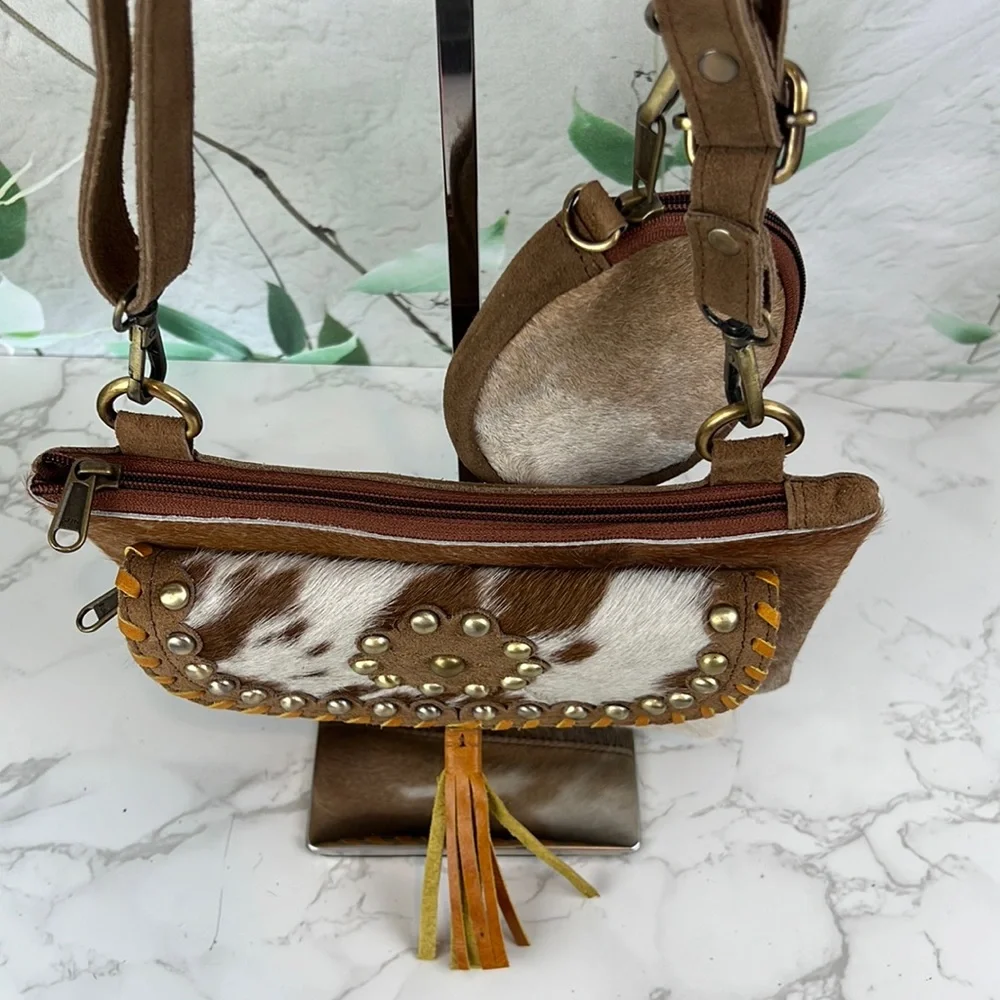 Crazy Heifers cowhide leather